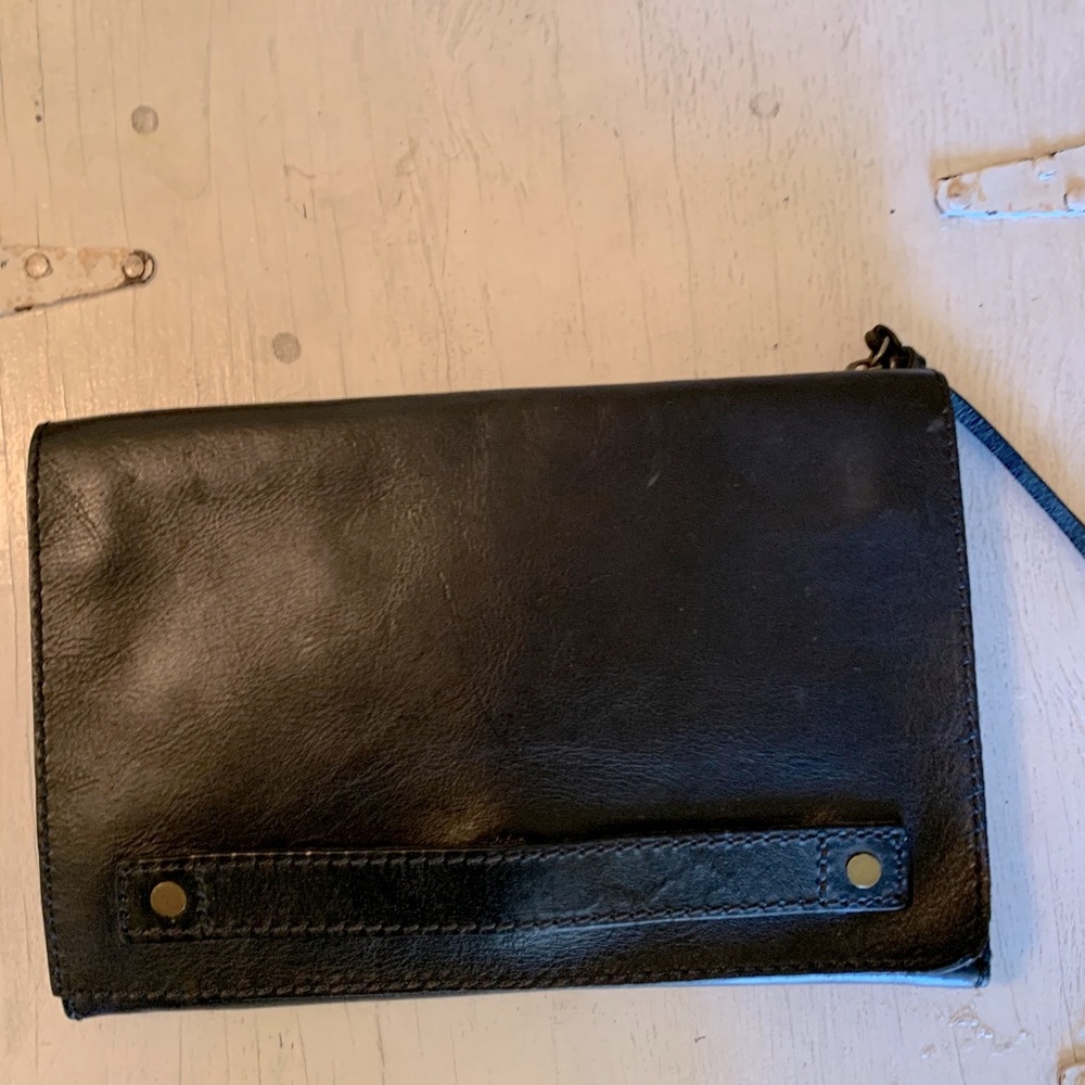 Madewell Black Clutch